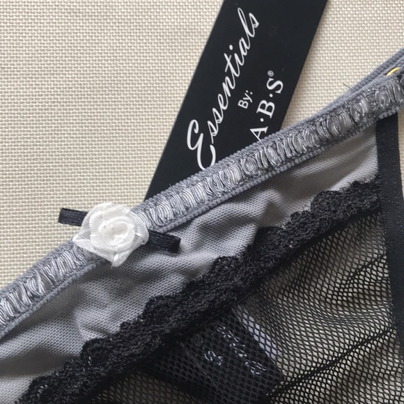 Essentials by A.B.S. Bra & Thong Matching Set - Picture 13 of 16